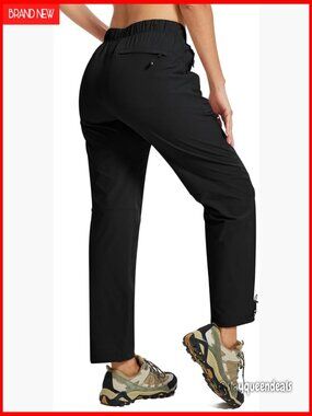 Lightweight Quick-Dry Cargo Hiking Pants with Zipper Pockets